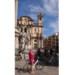 tour in bici a palermo a piazza san domenico