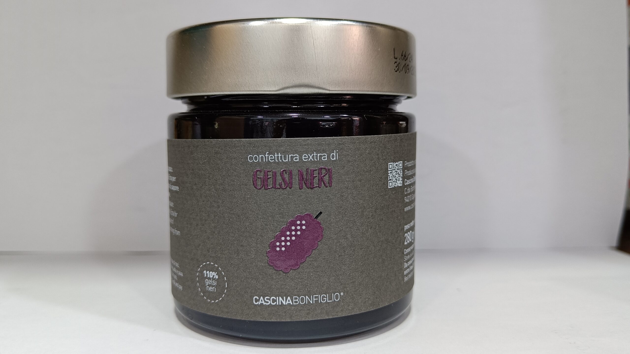 Confettura extra di gelsi neri | 280g