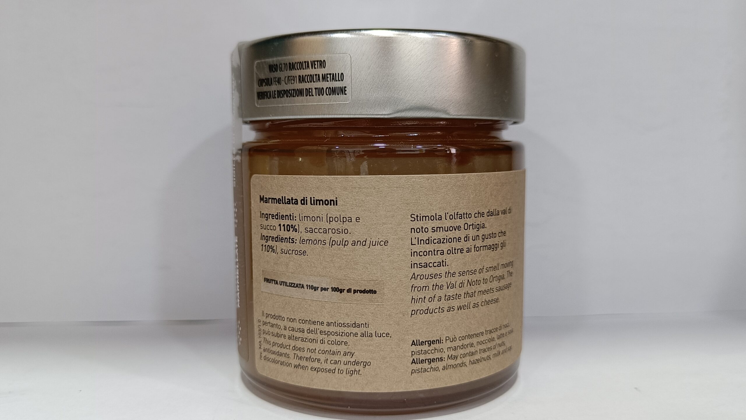Marmellata di Limoni di Sicilia | 280g - immagine 2