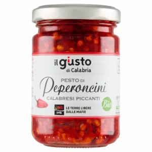 Pesto di Peperoncini Calabresi Piccanti Biologico 140g