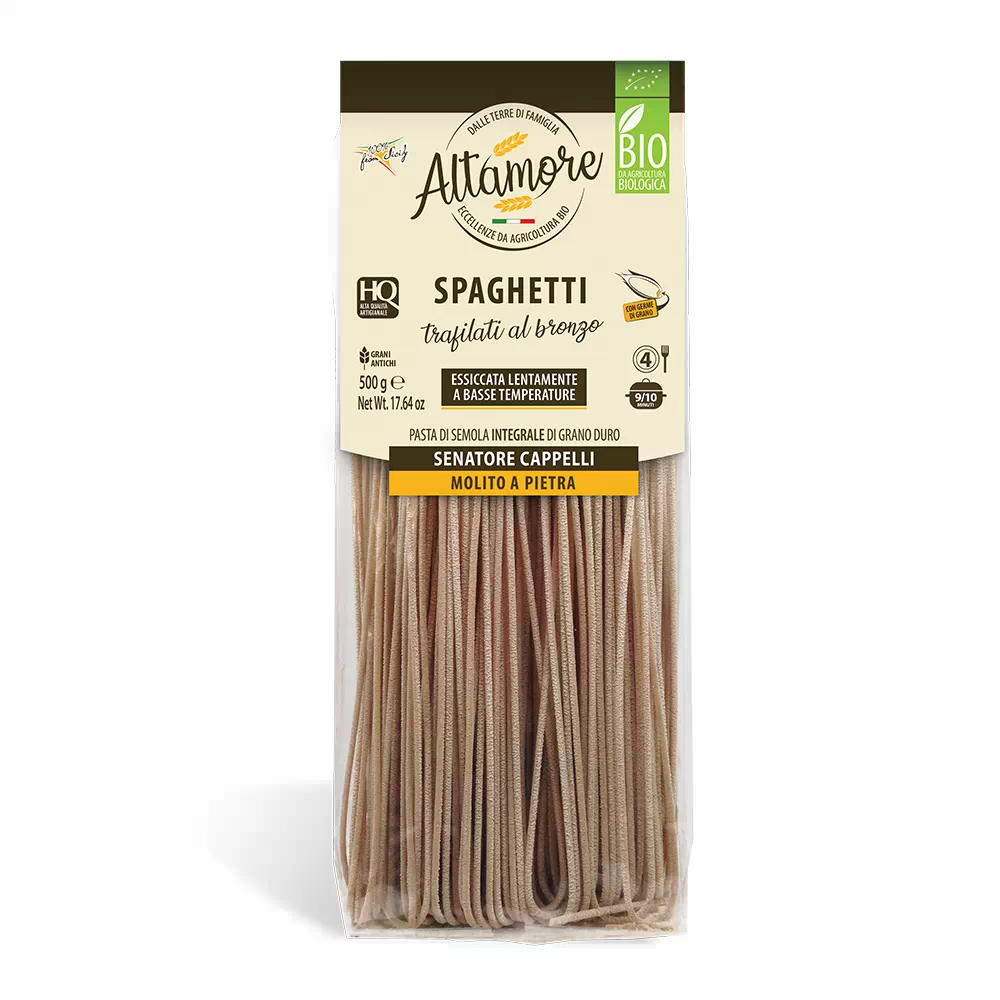 Spaghetti di Grano Senatore Cappelli integrale biologico